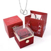 Steel color rose box / Blank